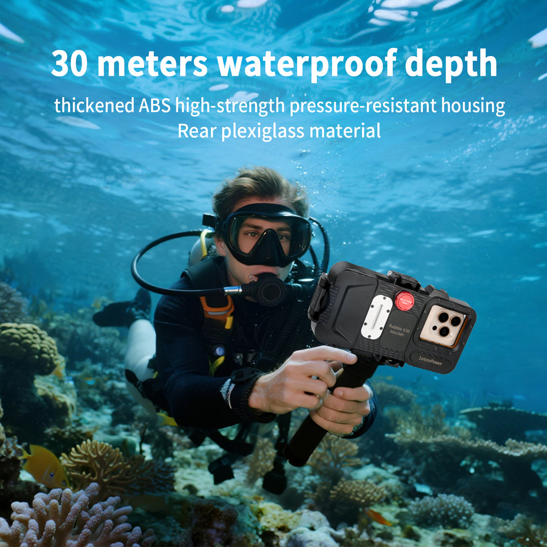 Professional Snorkeling  Phone Housing  X30