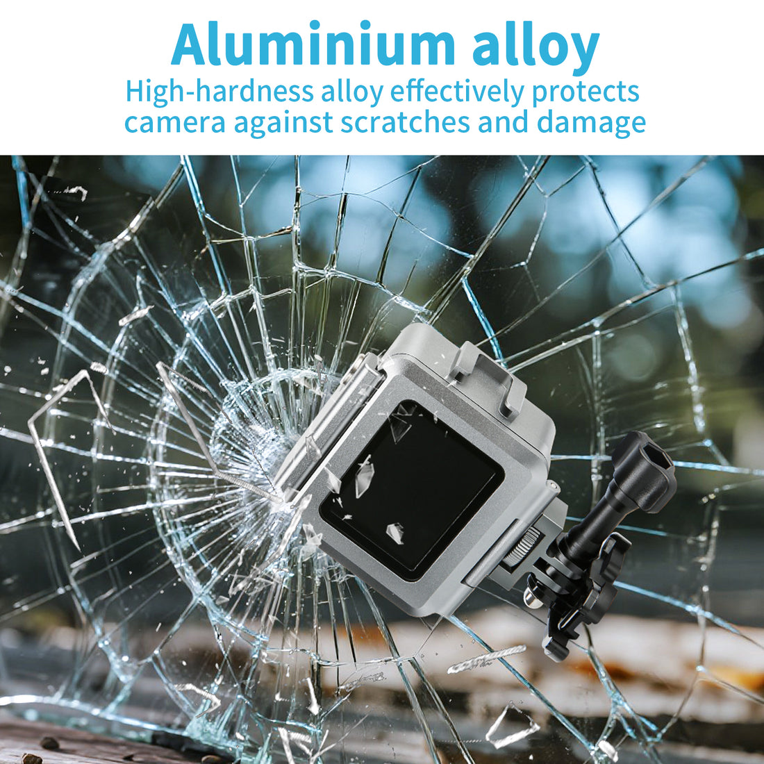 GoProHero Waterproof Housing Aluminum Alloy