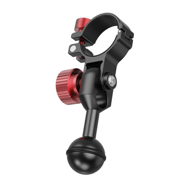 1-inch ball head converts to YS diving flashlight clamp