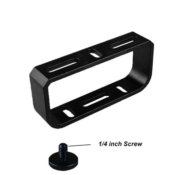 Flashlight Handle With 1/4 Inch Screw FOR letonpower Underwater light series
