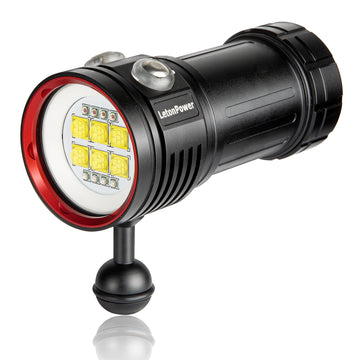 Sealion L24 Underwater Video Light (12000 Lumens/Floodlight Diving Light)