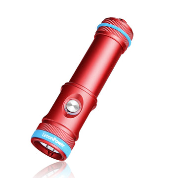Tynny-13se Diving Flashlight (2200 Lumens/Spotlight Diving Light/Red)