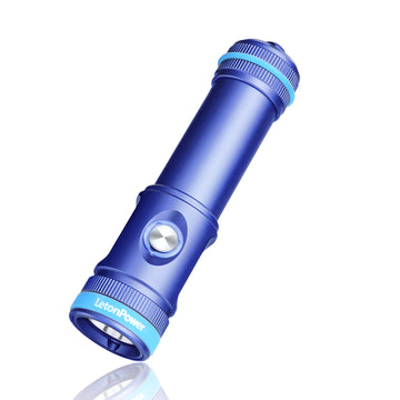 Tynny-13se Diving Flashlight(2200 Lumens/Spotlight Diving Light/Blue)