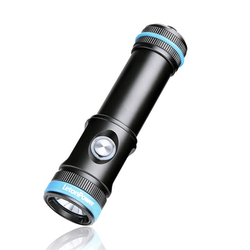 Tynny-13se Diving Flashlight (2200 Lumens/Spotlight Diving Light/Black)