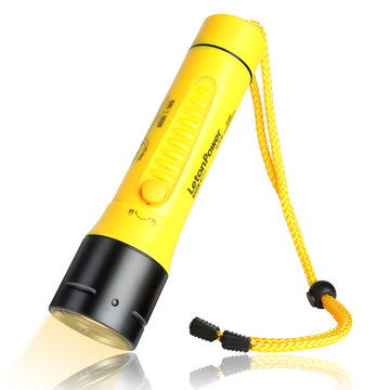 Hunter P100  Diving Flashlight (1800 Lumens/Spotlight Diving Light)