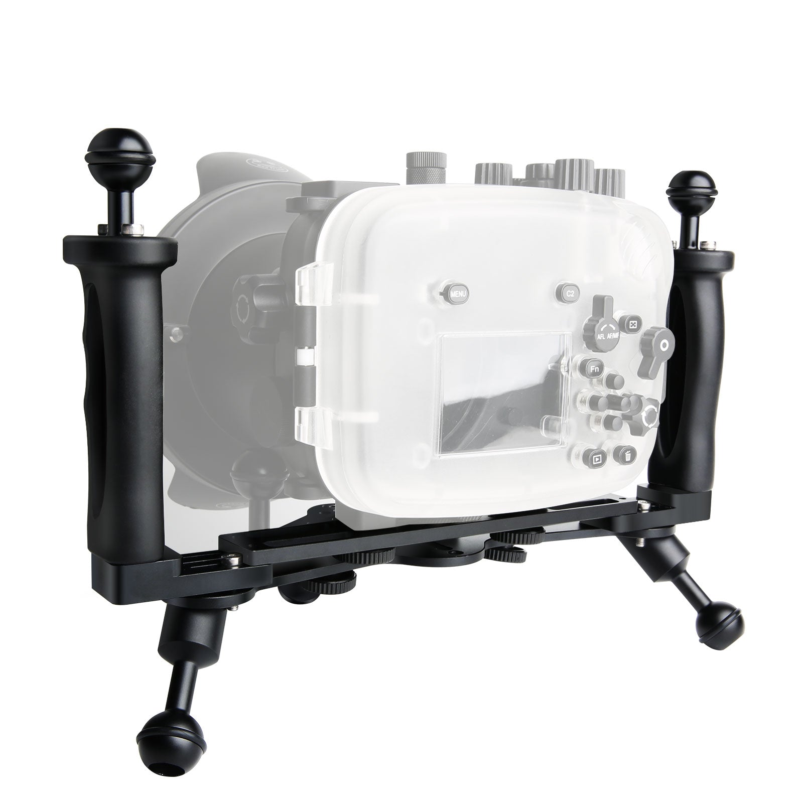 Water Camera Underwater Diving Handle Tray Underwater Aluminum