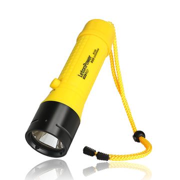 Hunter B100  Diving Flashlight (1500 Lumens/Spotlight Diving Light)