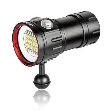 Sealion B15 Underwater Video Light (8000 Lumens/Floodlight Diving Light)
