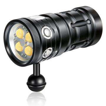Turbo SX Underwater Video Light (11000 Lumens/Floodlight Diving Light)