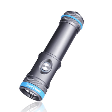 Tynny-13se Diving Flashlight (2200 Lumens/Spotlight Diving Light/Gun gray)