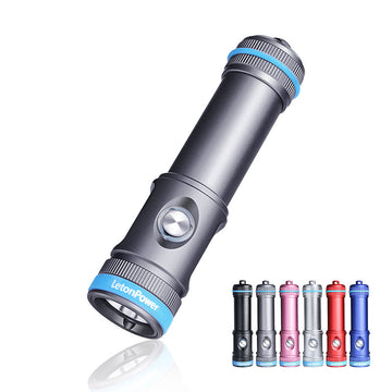 Tynny-13se Diving Flashlight (2200 Lumens/Spotlight Diving Light/Gun gray.)